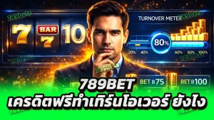 789bet เครดิตฟรีทำเทิร์นโอเวอร์ ยังไง