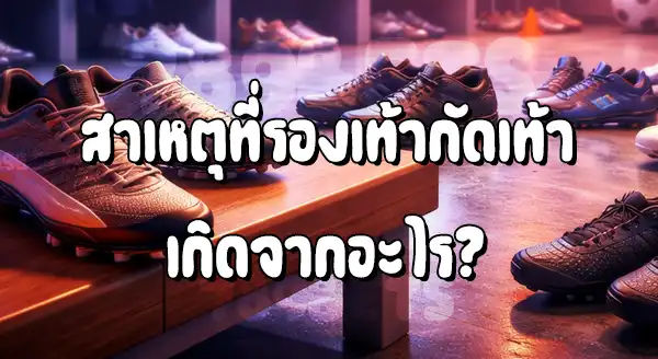 ทำไม รองเท้าที่นักบอลใส่ ถึงไม่กัดเท้า