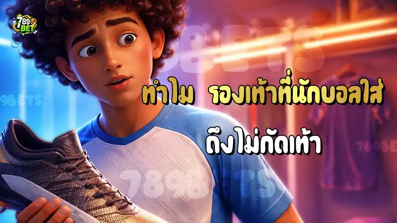 ทำไม รองเท้าที่นักบอลใส่ ถึงไม่กัดเท้า