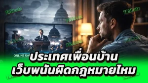 ประเทศเพื่อนบ้าน เว็บพนันผิดกฎหมายไหม