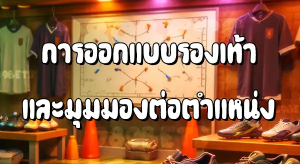 รองเท้าบอล มีผลกับตำแหน่ง ไหม