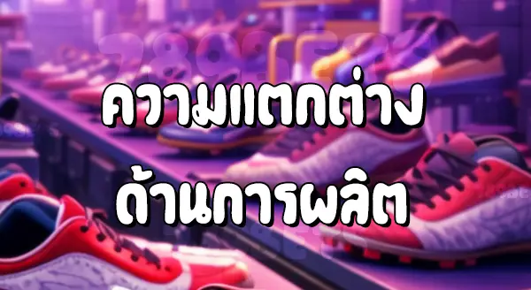 รองเท้าบอลเกรดดี กับไม่ดี ต่างกันยังไง