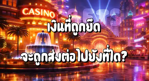 เว็บพนันถูกจับ เงินที่ยึดจะไปไหน