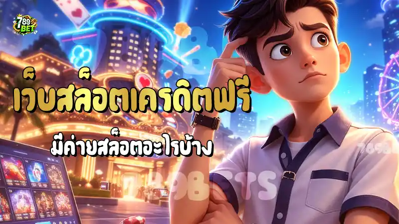 เว็บสล็อตเครดิตฟรี มีค่ายสล็อตอะไรบ้าง