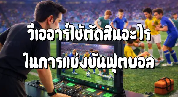VAR ใช้ตัดสิน อะไร