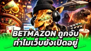 betmazon ถูกจับ ทำไมเว็บยังเปิดอยู่