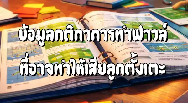กติกา Football มีอะไรบ้าง
