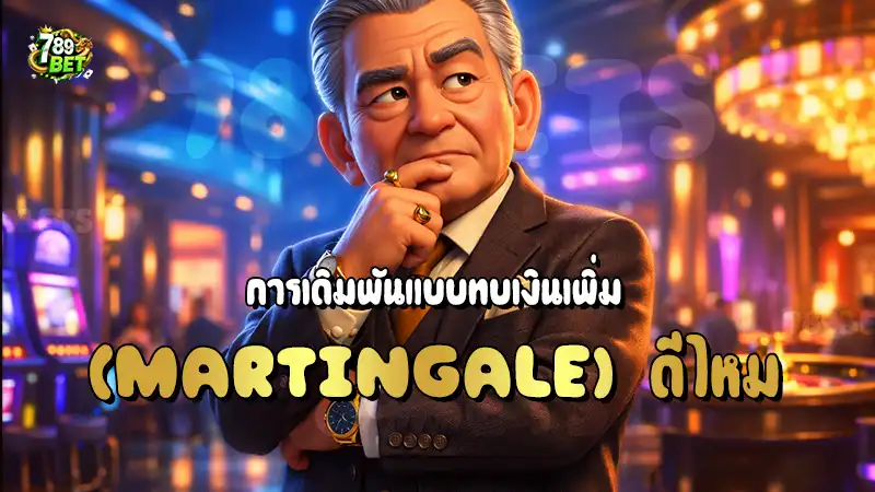 การเดิมพันแบบทบเงินเพิ่ม (Martingale) ดีไหม