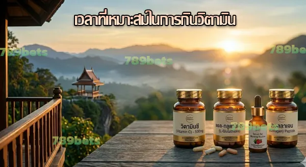 กินวิตามิน ตัวไหนขาว