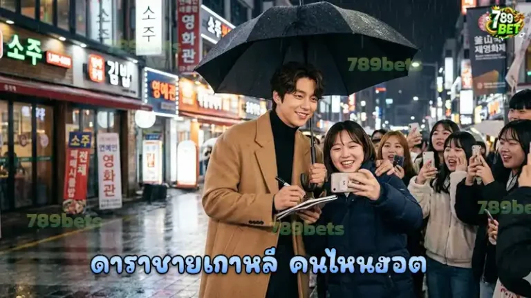 ดาราชายเกาหลี คนไหนฮอต