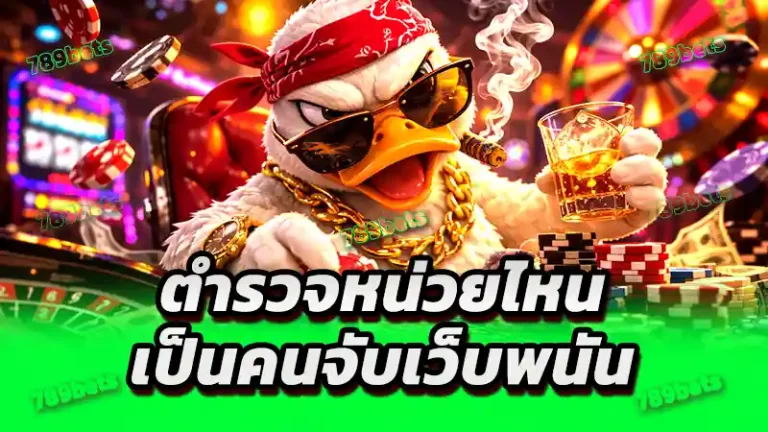 ตำรวจหน่วยไหน เป็นคนจับเว็บพนัน