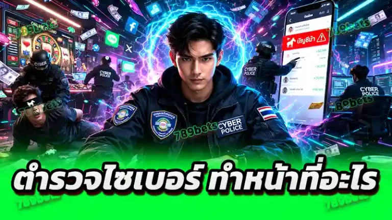 ตำรวจไซเบอร์ ทำหน้าที่อะไร