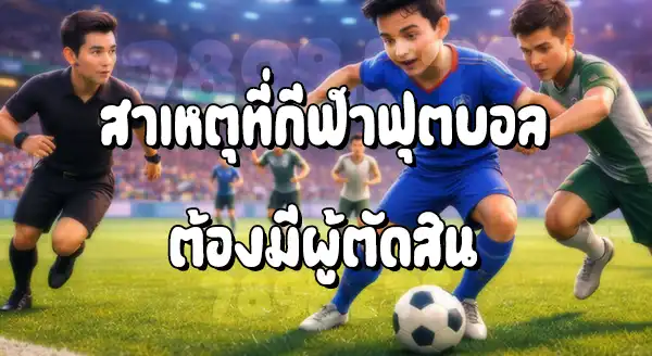 ผู้ตัดสิน ฟุตบอล ทำอะไร