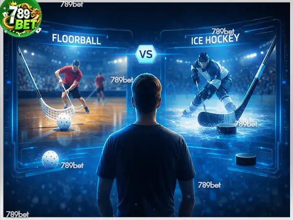 ฟลอร์บอล กับ ฮอกกี้ ต่างกันยังไง