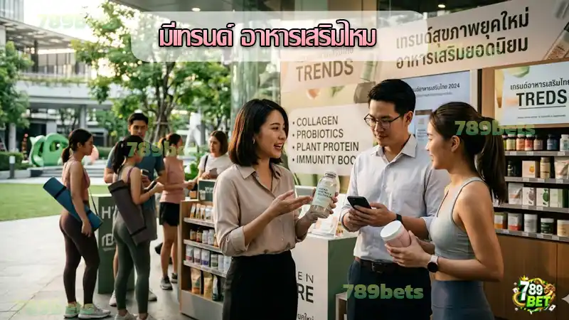 มีเทรนด์ อาหารเสริมไหม อัปเดตสุขภาพแบบมากขึ้น