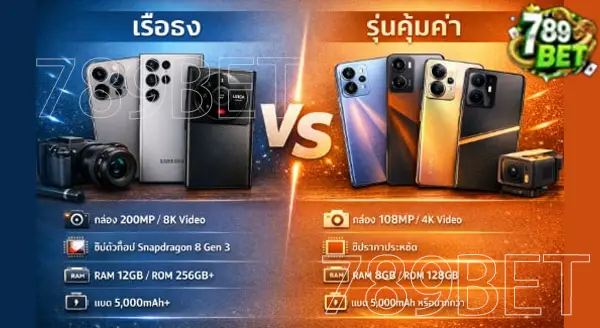 มือถือสำหรับทำคอนเทนต์วิดีโอ รุ่นไหนดี