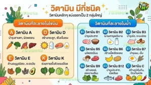 วิตามิน มีกี่ชนิด