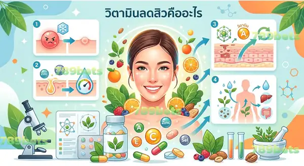 วิตามินลดสิว ยี่ห้อไหนดี