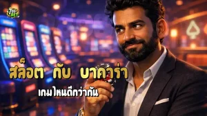 สล็อต กับ บาคาร่า เกมไหนดีกว่ากัน