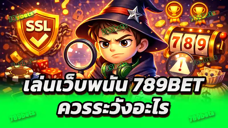 เล่นเว็บพนัน 789bet ควรระวังอะไร