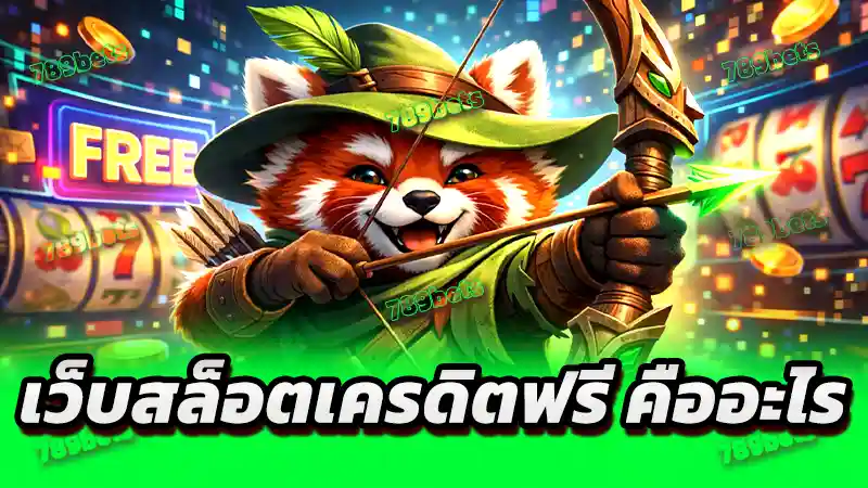 เว็บสล็อตเครดิตฟรี คืออะไร