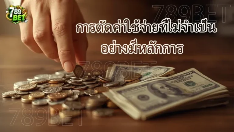 การตัดค่าใช้จ่ายที่ไม่จำเป็น อย่างมีหลักการ