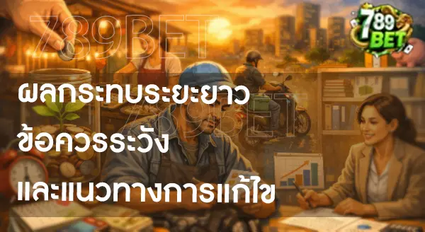คนรายได้น้อย ติดพนันง่ายกว่าจริงไหม