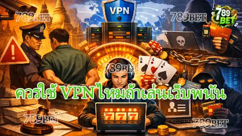ควรใช้ VPN ไหมถ้าเล่นเว็บพนัน