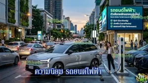 ความนิยม รถยนต์ไฟฟ้า