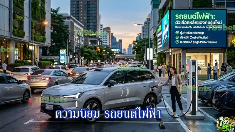 ความนิยม รถยนต์ไฟฟ้า