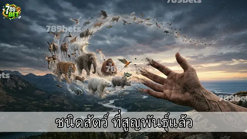 ชนิดสัตว์ ที่สูญพันธุ์แล้ว