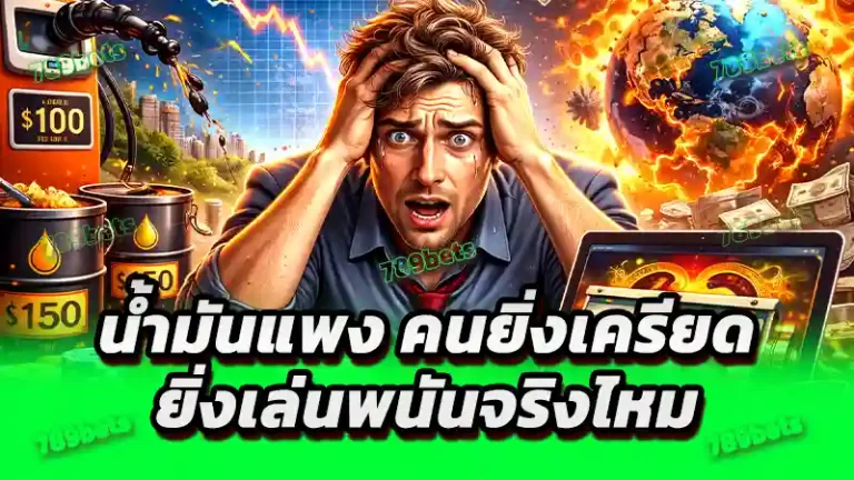 น้ำมันแพง คนยิ่งเครียด ยิ่งเล่นพนันจริงไหม
