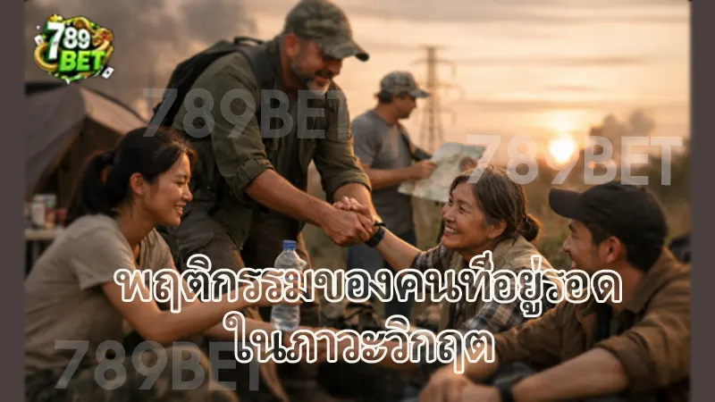 พฤติกรรมของคนที่อยู่รอด ในภาวะวิกฤต