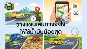 วางแผนเส้นทางยังไง ให้ใช้น้ำมันน้อยสุด