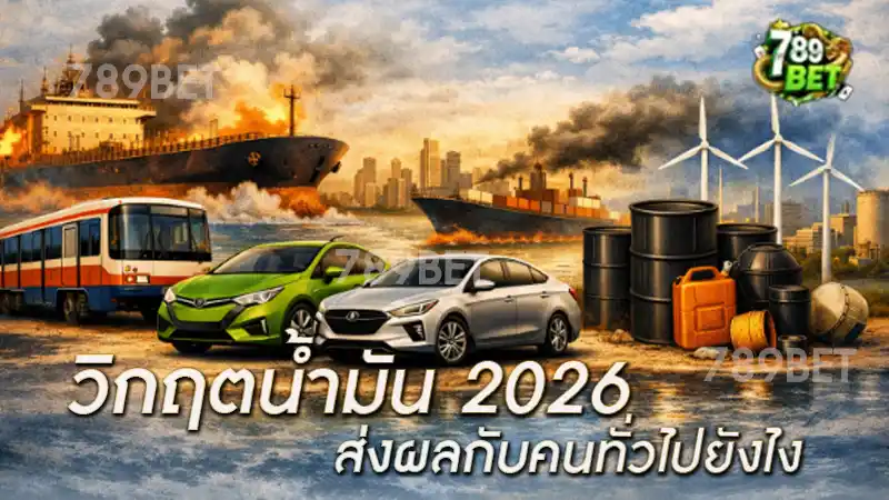 วิกฤตน้ำมัน 2026 ส่งผลกับคนทั่วไปยังไง