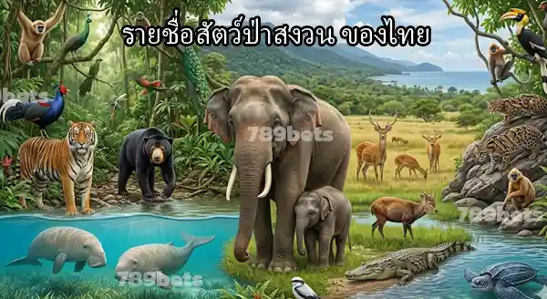 สัตว์ป่าสงวน ของไทย