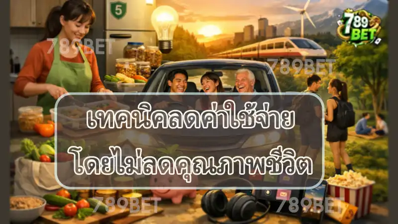 เทคนิคลดค่าใช้จ่าย โดยไม่ลดคุณภาพชีวิต