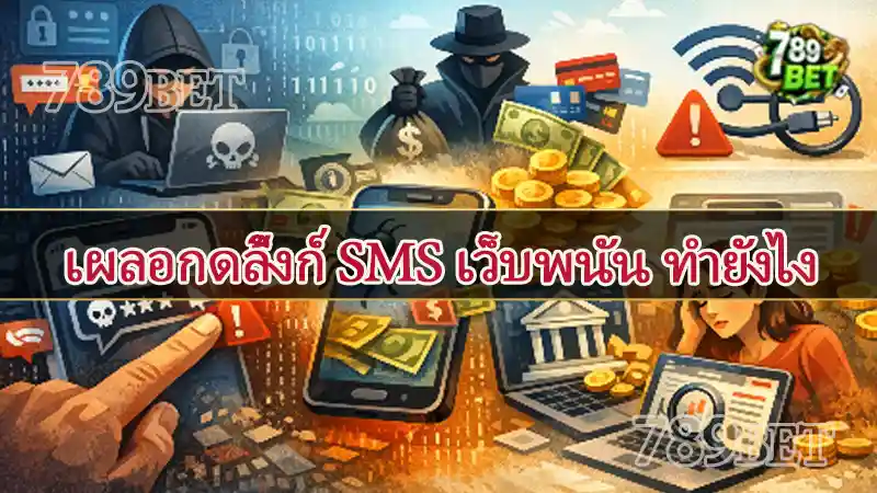 เผลอกดลิ้งก์ SMS เว็บพนัน ทำยังไง