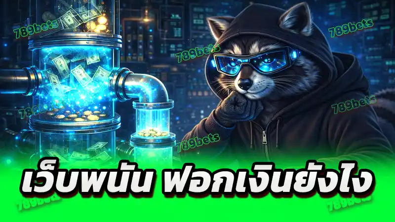 เว็บพนัน ฟอกเงินยังไง