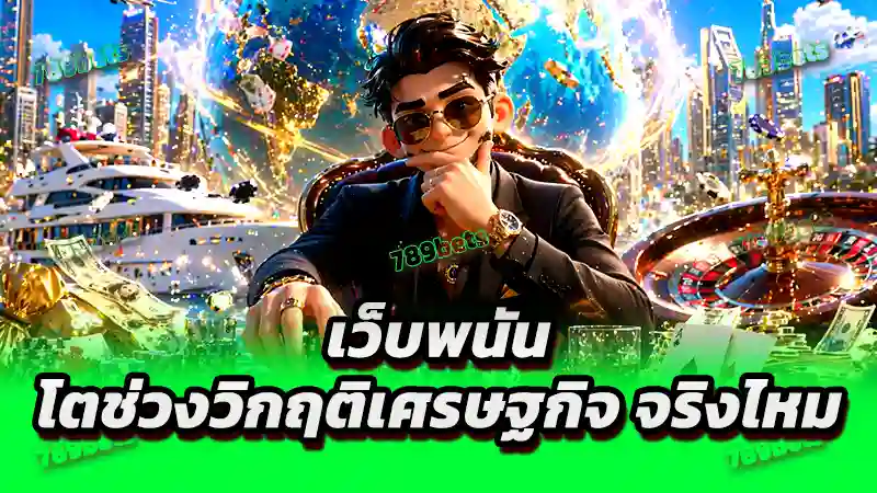 เว็บพนัน โตช่วงวิกฤติเศรษฐกิจ จริงไหม