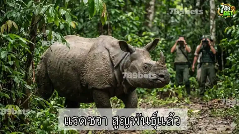 แรดชวา สูญพันธุ์แล้ว