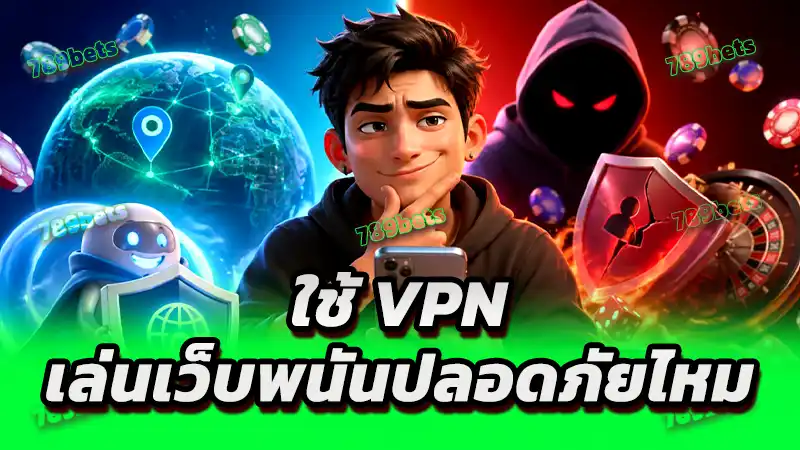 ใช้ VPN เล่นเว็บพนันปลอดภัยไหม