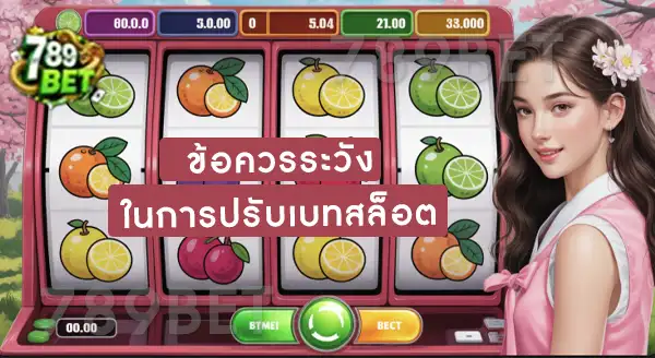 วิธีปรับเบทสล็อต ทำยังไง